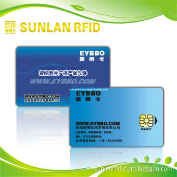 Matt Finished Contact Card with Customer Design (SL3117)